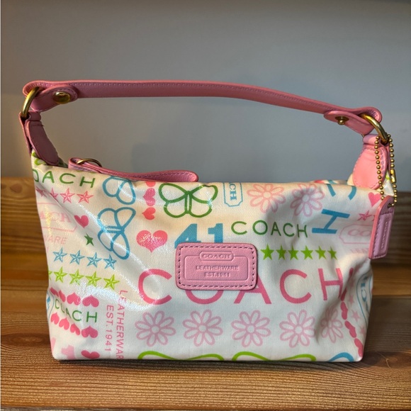 Vintage Y2K Coach Butterfly Graffiti Mini Bag - Picture 7 of 7